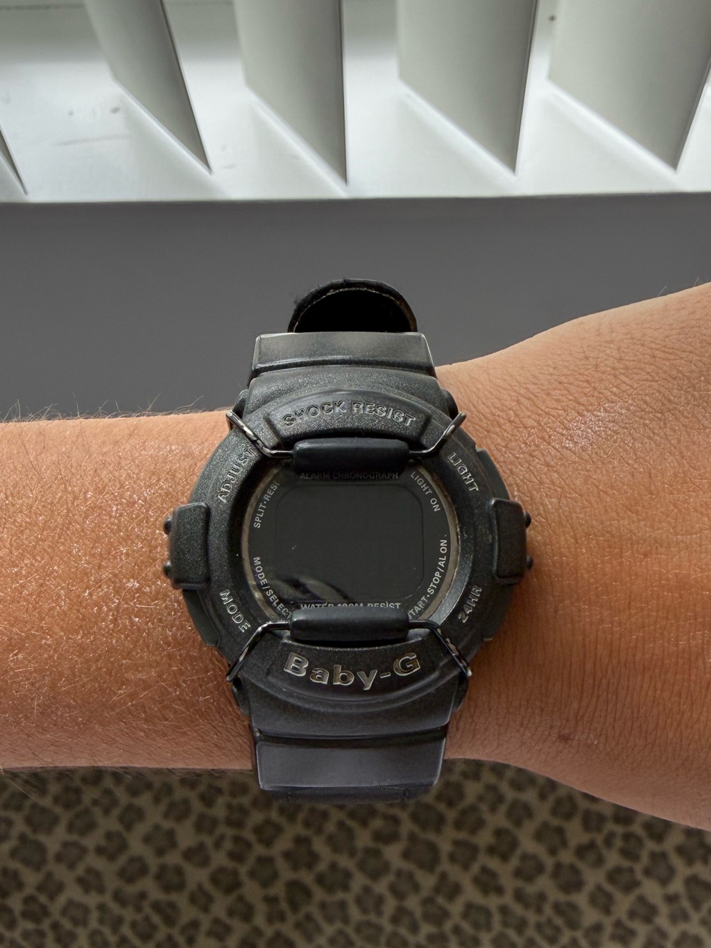 Casio Baby G Shock Digital Vintage Black Wristwatch — image 2 of 8